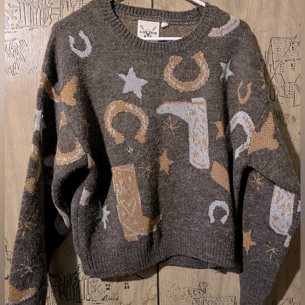 Western Cowgirl Sweater
